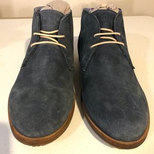 Ben Sherman Aberdeen Blue Suede Chukka Boots (8)
